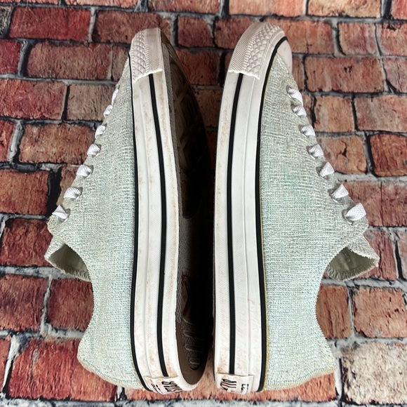 CONVERSE ALL-STAR CHUCK TAYLOR LOWTOP WOMANS SIZE 11 GUC - Picture 7 of 13